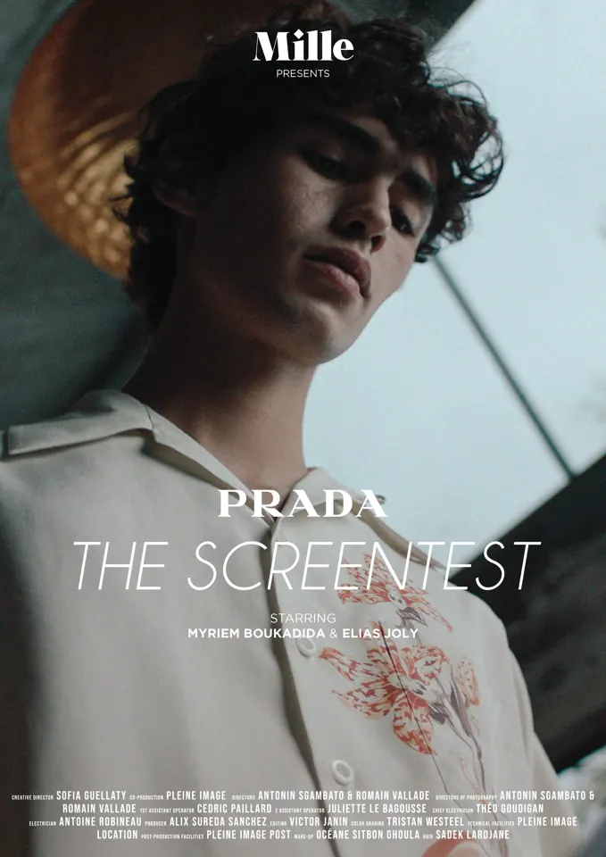 Prada — The Screentest — film poster (4/4)